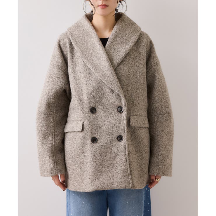 WEB限定】カールシャギージャコット[品番：VISW0051305]｜VIS （ビス