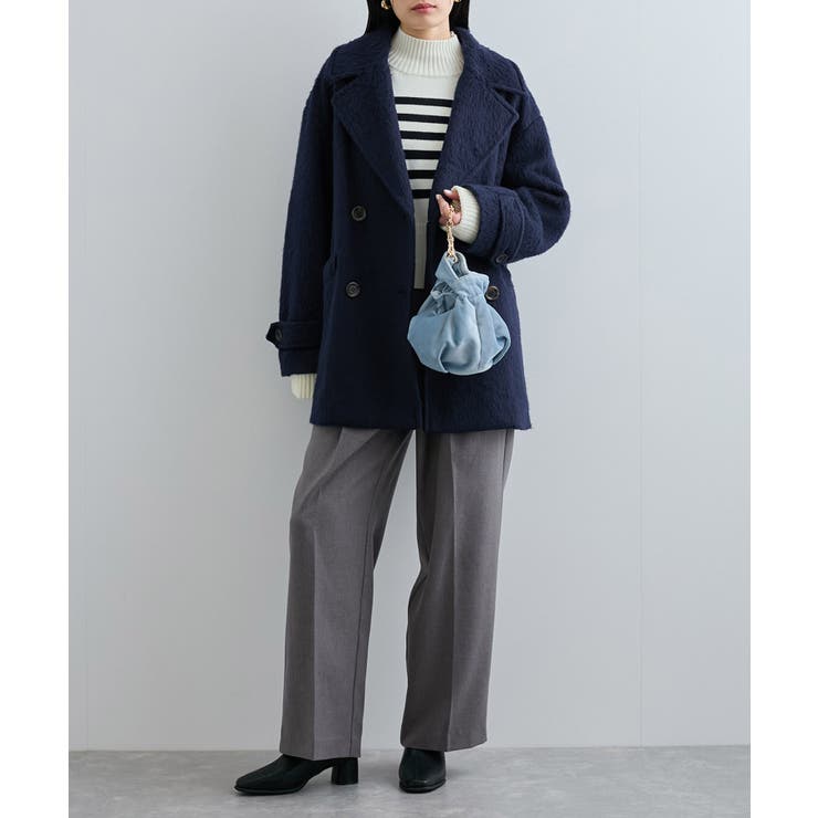 【WEB限定】シャギーミディ丈Pコート | VIS  | 詳細画像11 