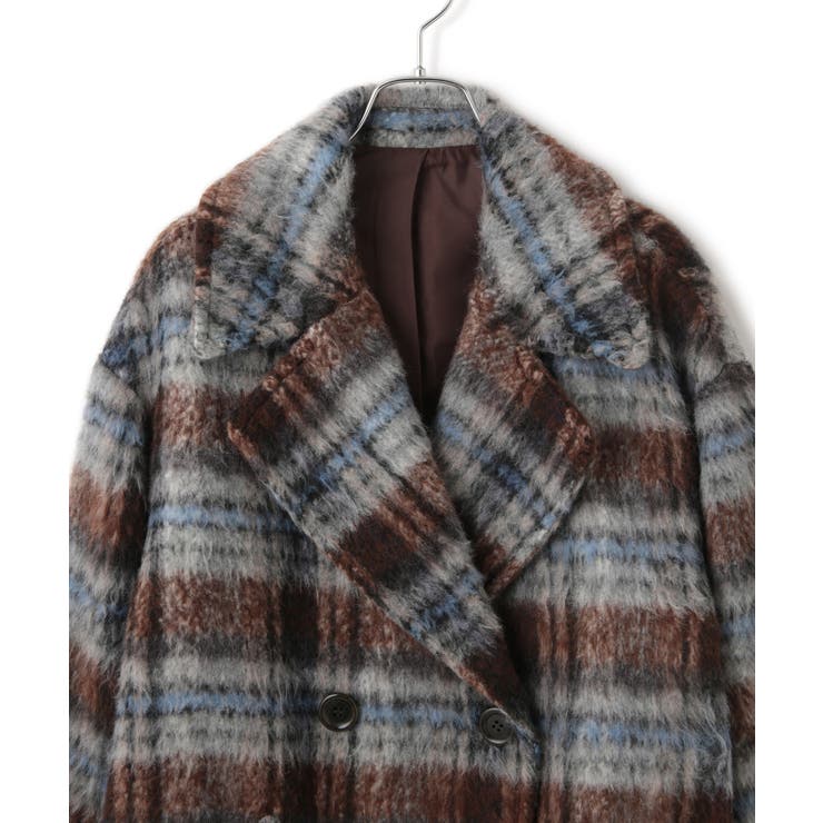 【WEB限定】シャギーミディ丈Pコート | VIS  | 詳細画像18 