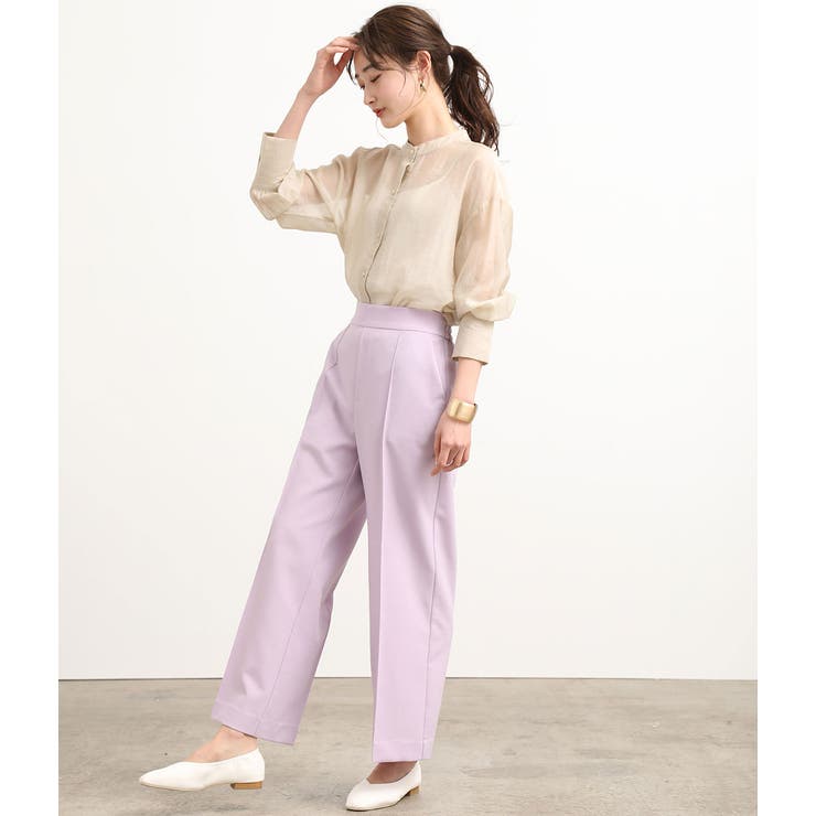 ピンタックワイドパンツ | VIS  | 詳細画像13 