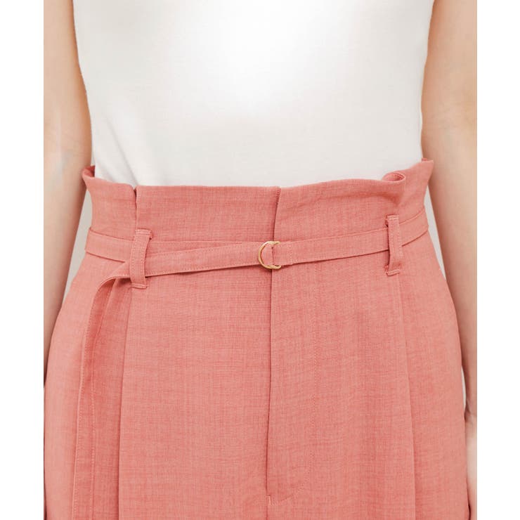 【接触冷感 洗える】美easy Dカンベルト付きワイドパンツ【セットアップ対応】 | VIS  | 詳細画像29 