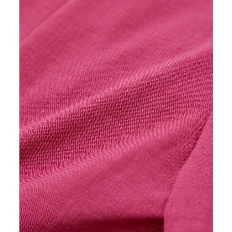 【接触冷感 洗える】美easy Dカンベルト付きワイドパンツ【セットアップ対応】 | VIS  | 詳細画像44 