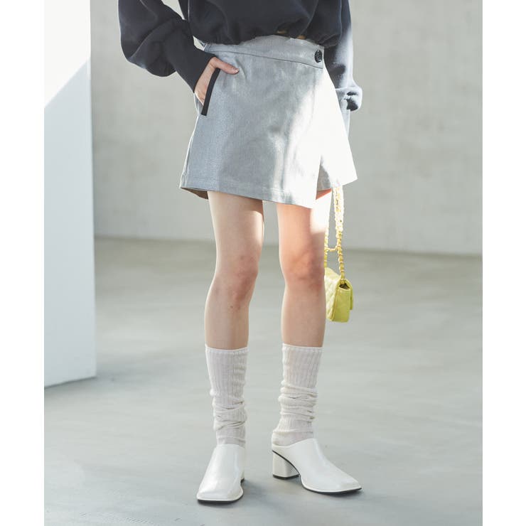 【STAYC/SUMIN着用】箔プリントミニスカパン | VIS  | 詳細画像2 