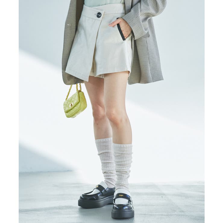 【STAYC/SUMIN着用】箔プリントミニスカパン | VIS  | 詳細画像6 