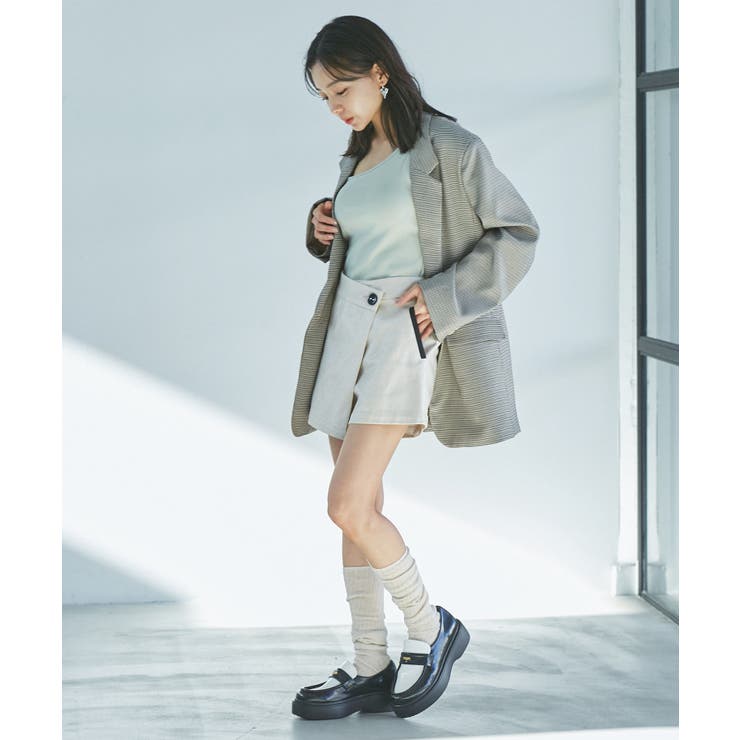 【STAYC/SUMIN着用】箔プリントミニスカパン | VIS  | 詳細画像8 