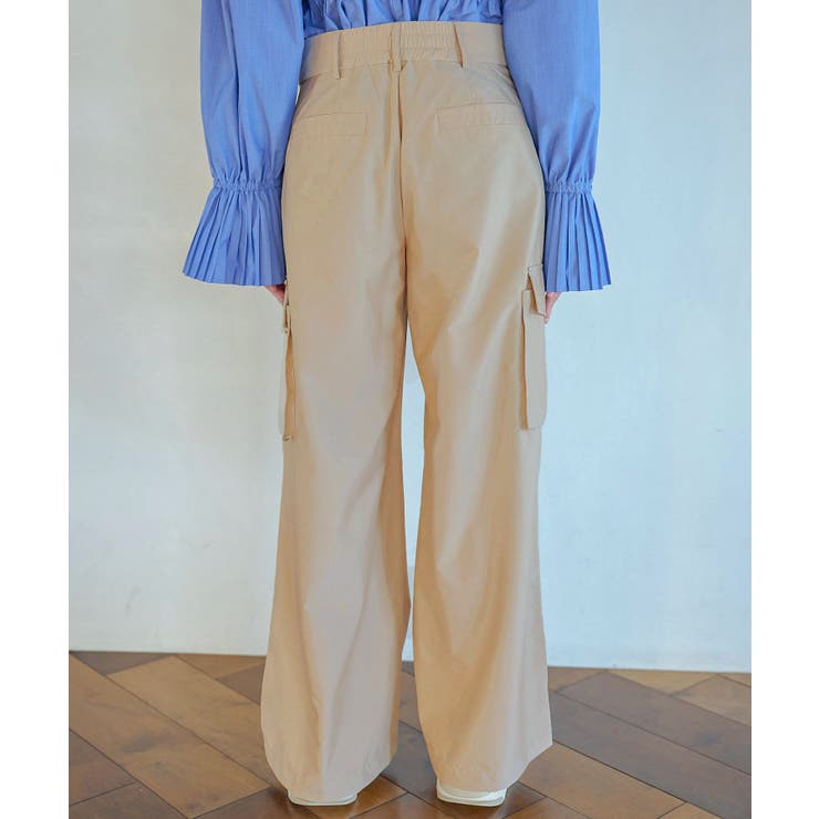 【セットアップ対応】タックギャザーワイドカーゴパンツ | VIS  | 詳細画像19 