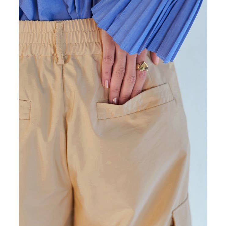 【セットアップ対応】タックギャザーワイドカーゴパンツ | VIS  | 詳細画像24 