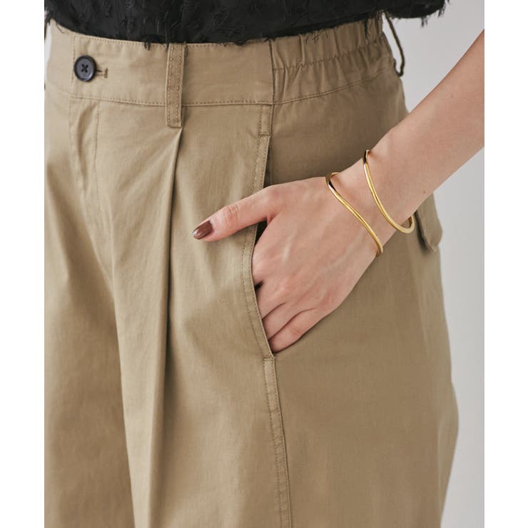 バレルシルエットコットンパンツ | VIS  | 詳細画像18 