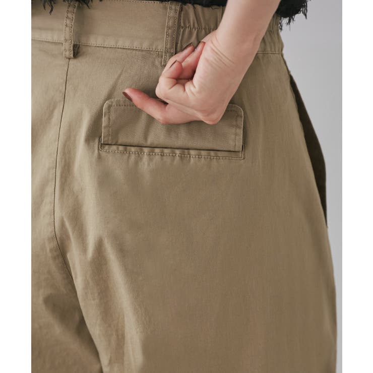 バレルシルエットコットンパンツ | VIS  | 詳細画像21 