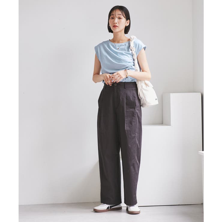 バレルシルエットコットンパンツ | VIS  | 詳細画像7 