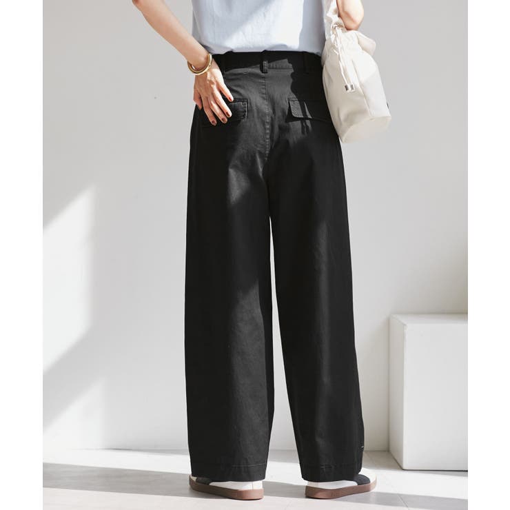 バレルシルエットコットンパンツ | VIS  | 詳細画像9 