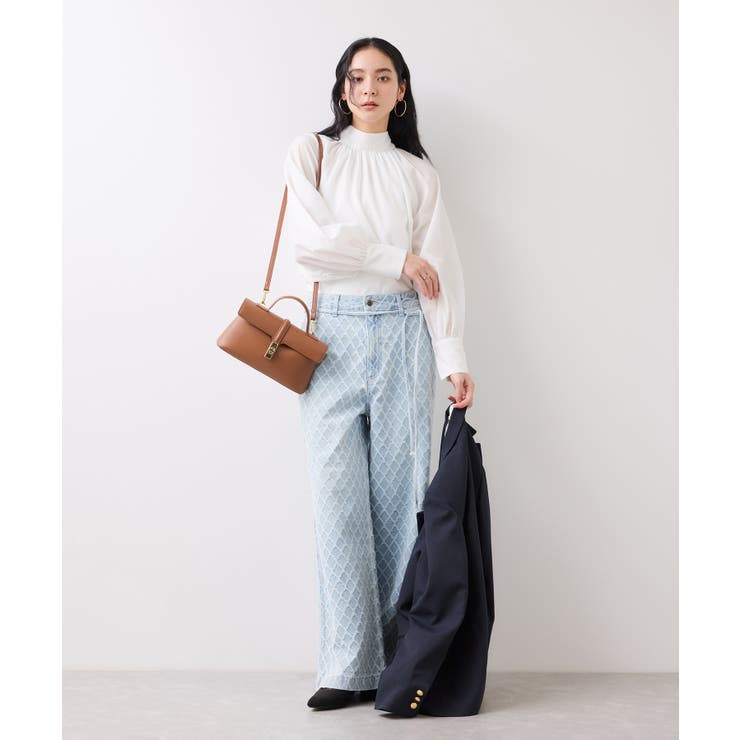 ベルト付きワイドシルエットデニムパンツ | VIS  | 詳細画像21 