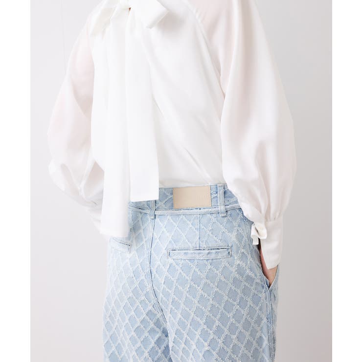 ベルト付きワイドシルエットデニムパンツ | VIS  | 詳細画像26 