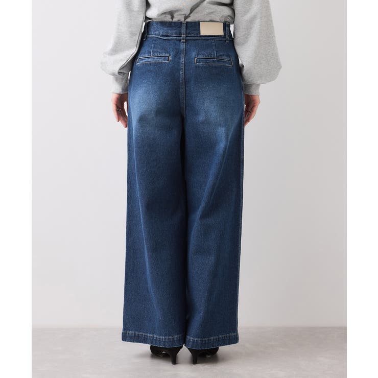 ベルト付きワイドシルエットデニムパンツ | VIS  | 詳細画像30 