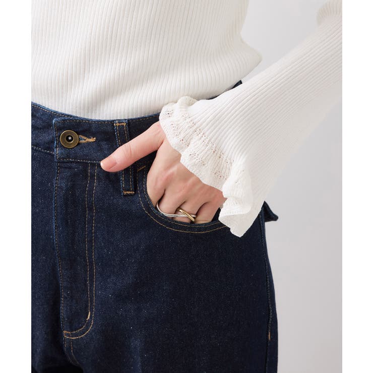 フレアシルエットデニムパンツ | VIS  | 詳細画像28 