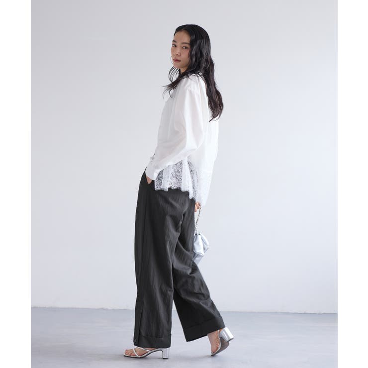 エアタンロールアップパンツ/イージーケア・防シワ | VIS  | 詳細画像10 