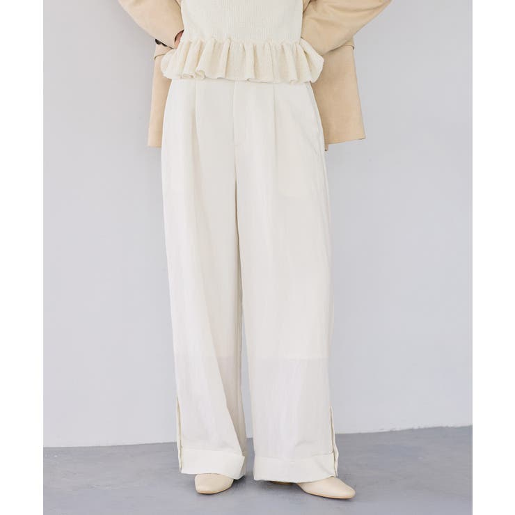 エアタンロールアップパンツ/イージーケア・防シワ | VIS  | 詳細画像5 