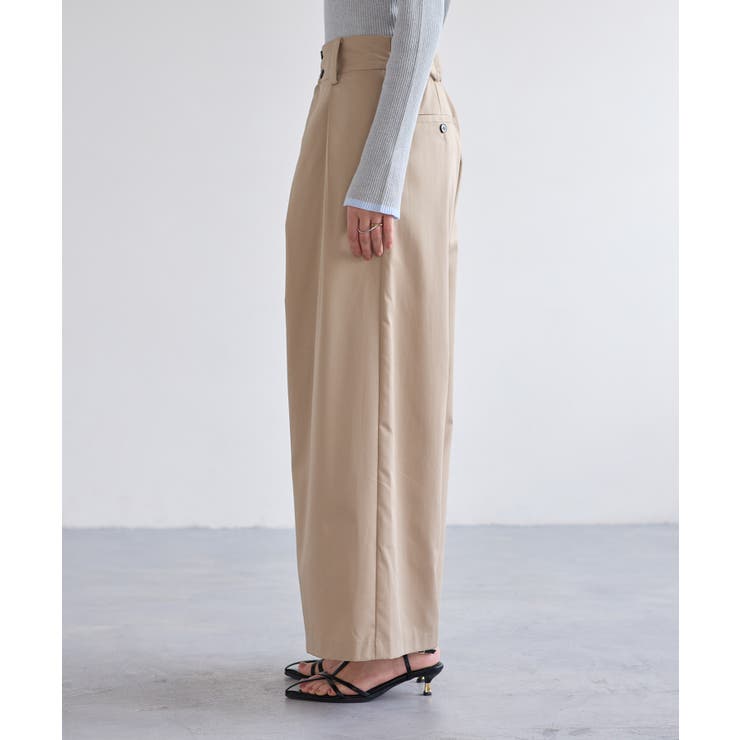 フロントタックデザインワイドパンツ | VIS  | 詳細画像28 