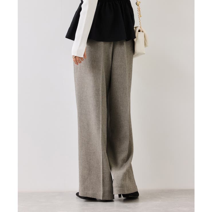 サマーツイードリボンベルトパンツ/UVケア・イージーケア | VIS  | 詳細画像15 