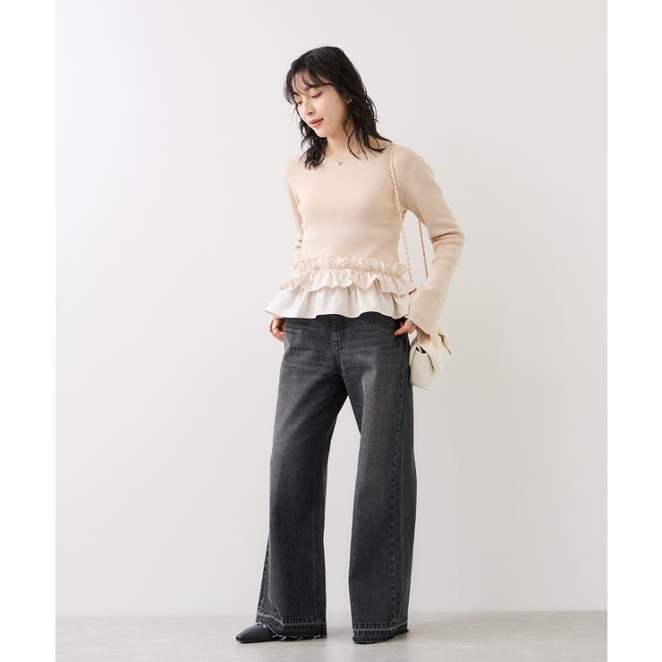 バギーワイドデニムパンツ | VIS  | 詳細画像11 