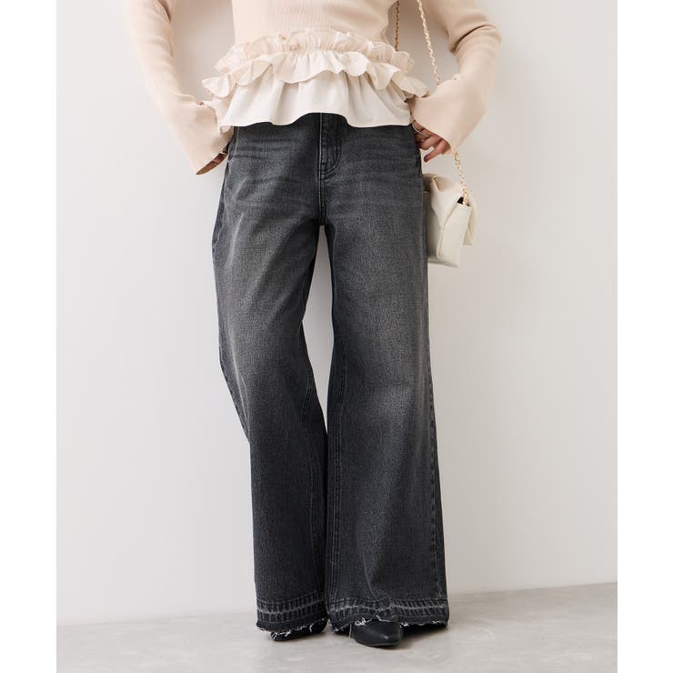 バギーワイドデニムパンツ | VIS  | 詳細画像13 