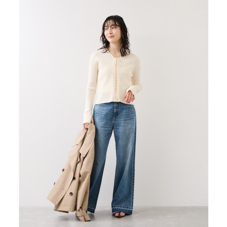 バギーワイドデニムパンツ | VIS  | 詳細画像2 