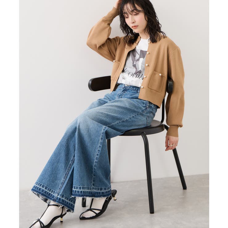 バギーワイドデニムパンツ | VIS  | 詳細画像7 