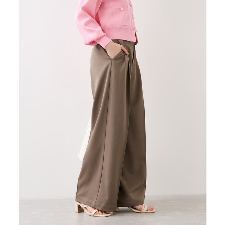 ベルトディティールパンツ/防シワ・イージーケア | VIS  | 詳細画像13 