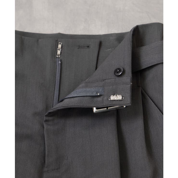 ベルトディティールパンツ/防シワ・イージーケア | VIS  | 詳細画像30 