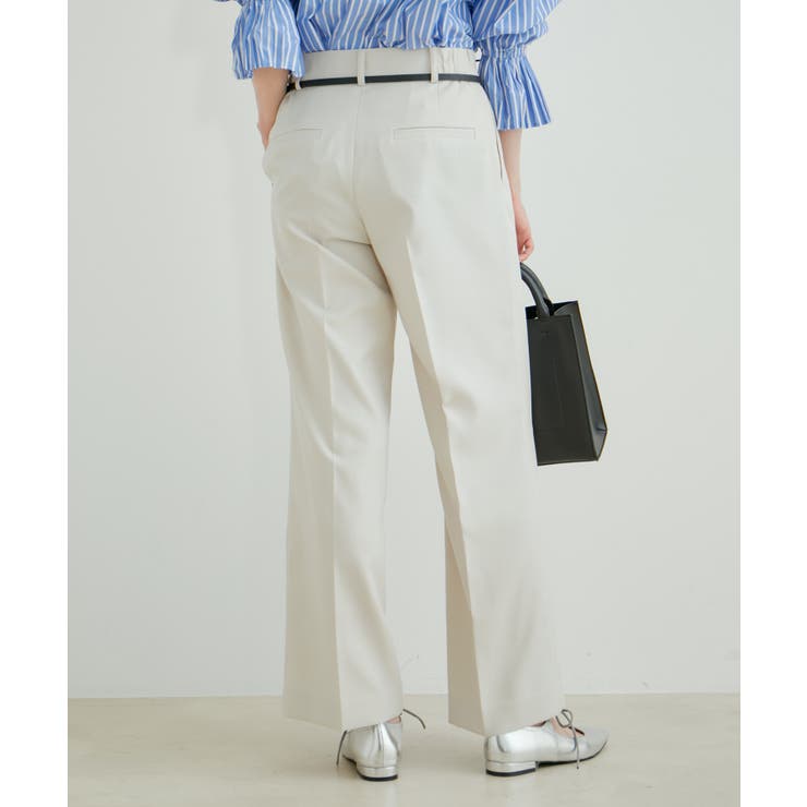 美HITワンタックストレートパンツ【洗える】 | VIS  | 詳細画像14 