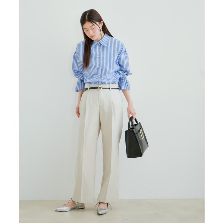 美HITワンタックストレートパンツ【洗える】 | VIS  | 詳細画像16 