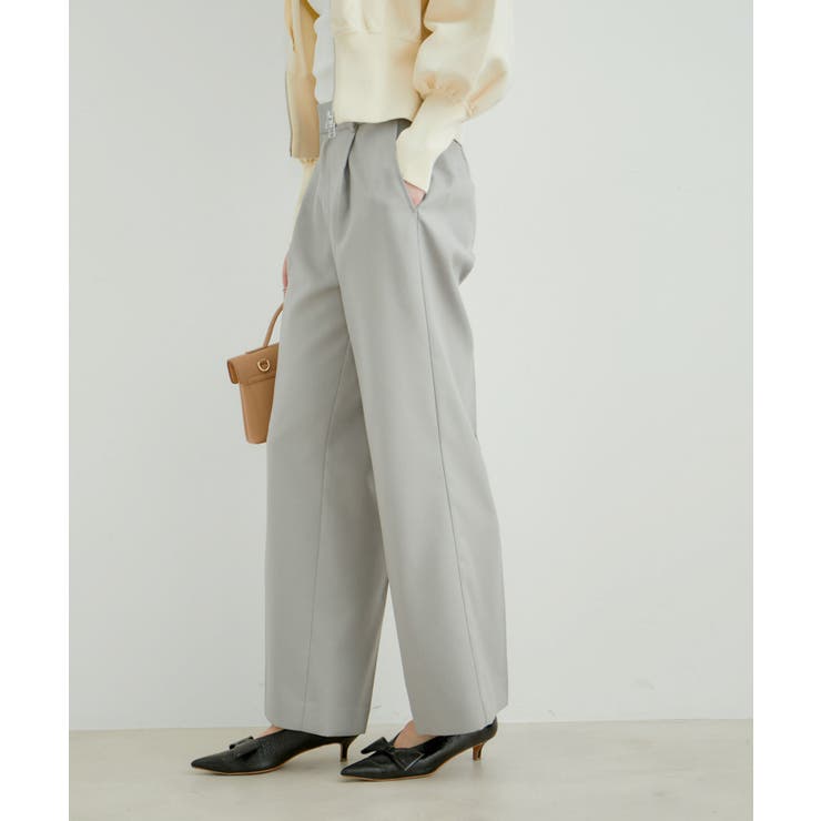 美HITワンタックストレートパンツ【洗える】 | VIS  | 詳細画像19 