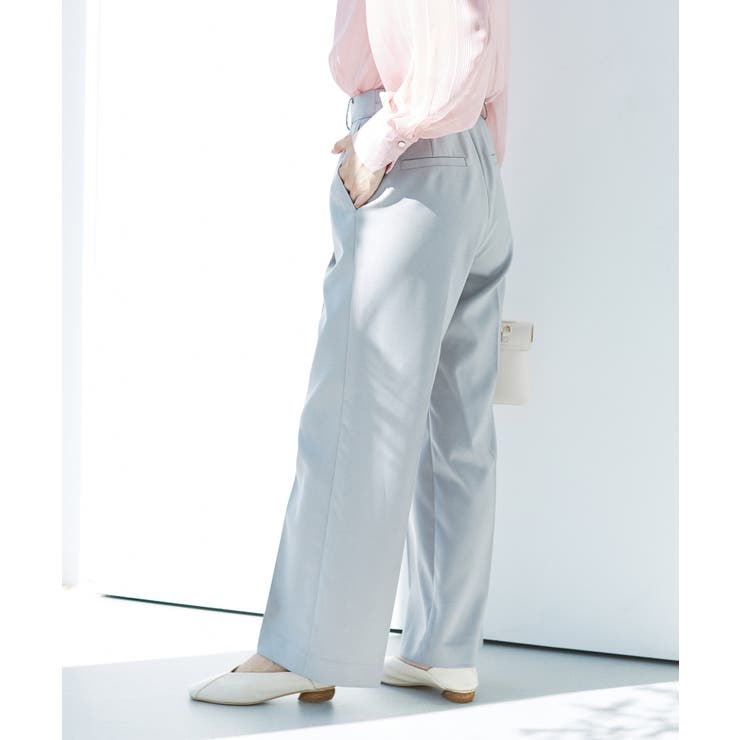 美HITワンタックストレートパンツ【洗える】 | VIS  | 詳細画像33 