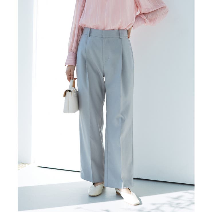 美HITワンタックストレートパンツ【洗える】 | VIS  | 詳細画像34 