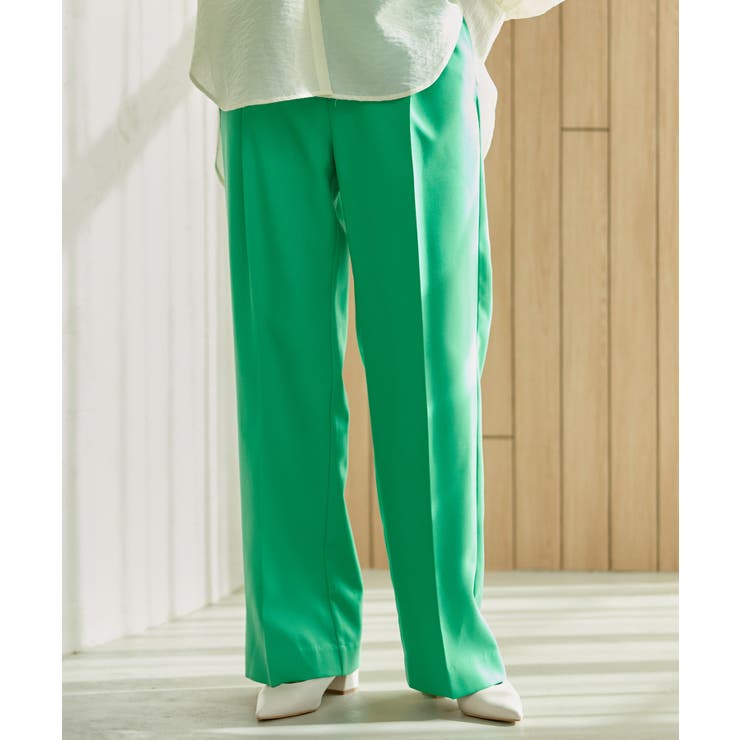 美HITワンタックストレートパンツ【洗える】 | VIS  | 詳細画像41 