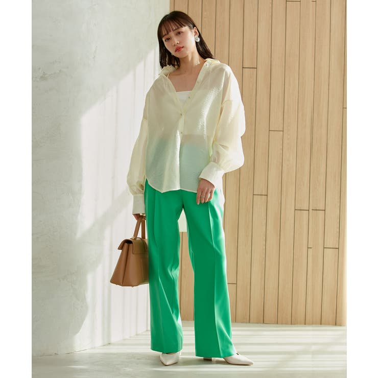 美HITワンタックストレートパンツ【洗える】 | VIS  | 詳細画像44 