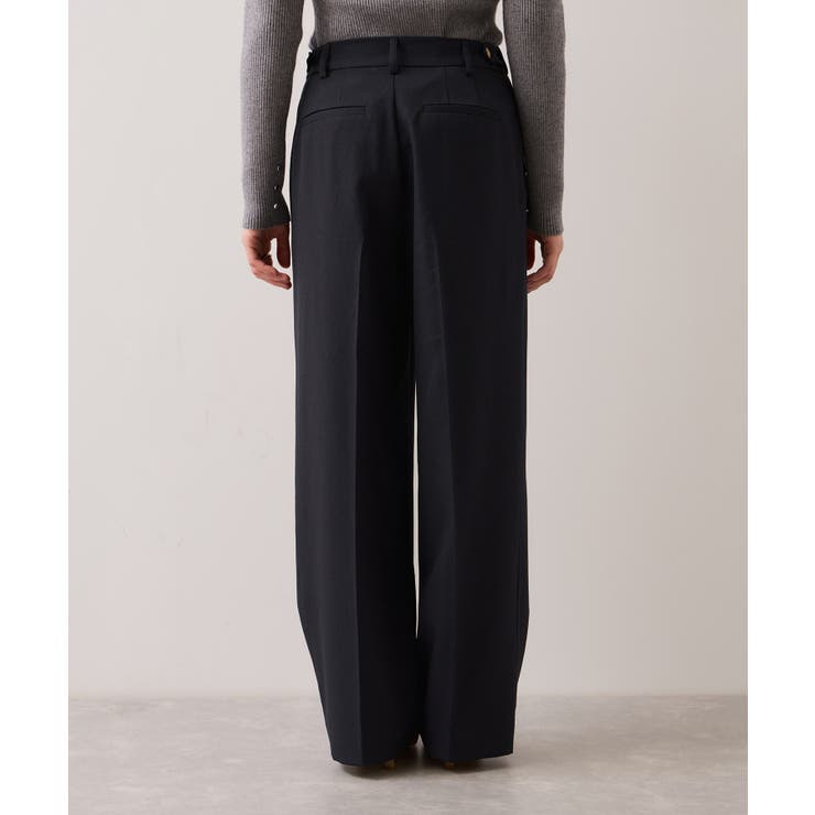 【美easy】コンフォートストレートワイドパンツ イージーケア UVケア | VIS  | 詳細画像32 