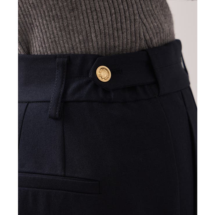 【美easy】コンフォートストレートワイドパンツ イージーケア UVケア | VIS  | 詳細画像37 