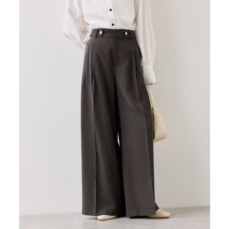 ツータックワイドパンツ/イージーケア | VIS  | 詳細画像11 