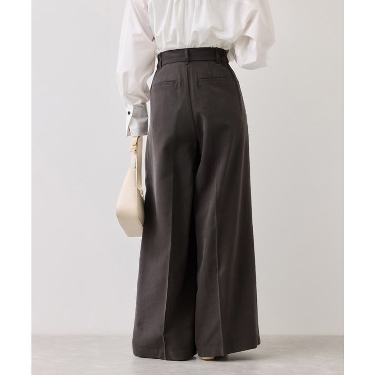 ツータックワイドパンツ/イージーケア | VIS  | 詳細画像12 