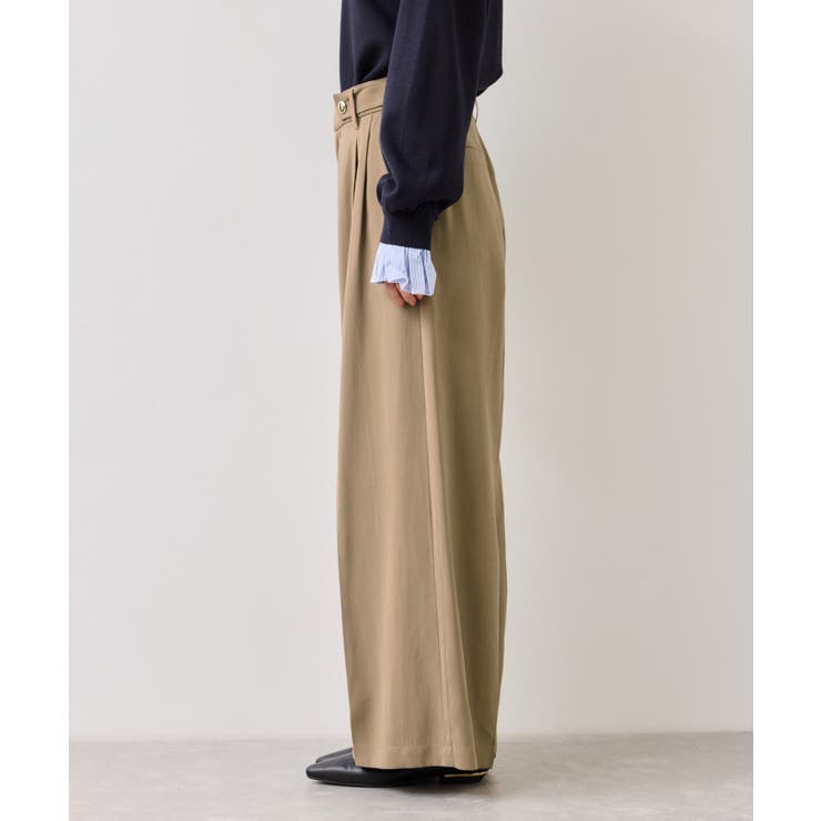 ツータックワイドパンツ/イージーケア | VIS  | 詳細画像19 