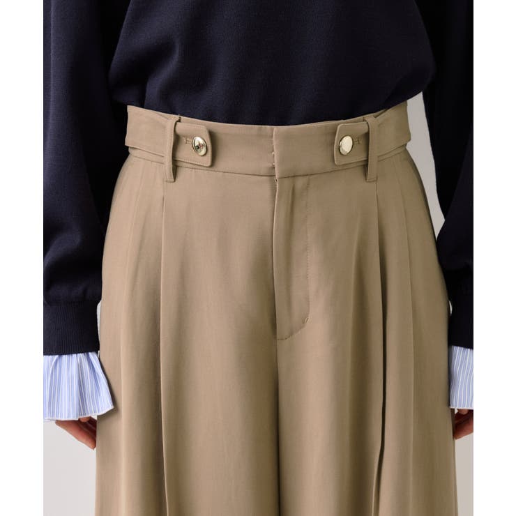 ツータックワイドパンツ/イージーケア | VIS  | 詳細画像21 