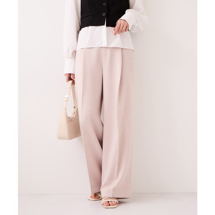 美easyリネンライクワイドパンツ/イージーケア・接触冷感・セットアップ対応 | VIS  | 詳細画像10 