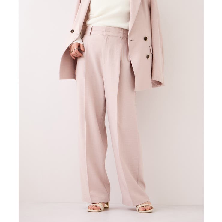 美easyリネンライクワイドパンツ/イージーケア・接触冷感・セットアップ対応 | VIS  | 詳細画像12 