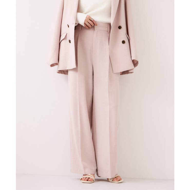 美easyリネンライクワイドパンツ/イージーケア・接触冷感・セットアップ対応 | VIS  | 詳細画像14 