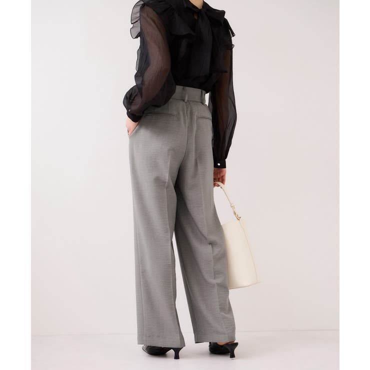 美easyリネンライクワイドパンツ/イージーケア・接触冷感・セットアップ対応 | VIS  | 詳細画像18 