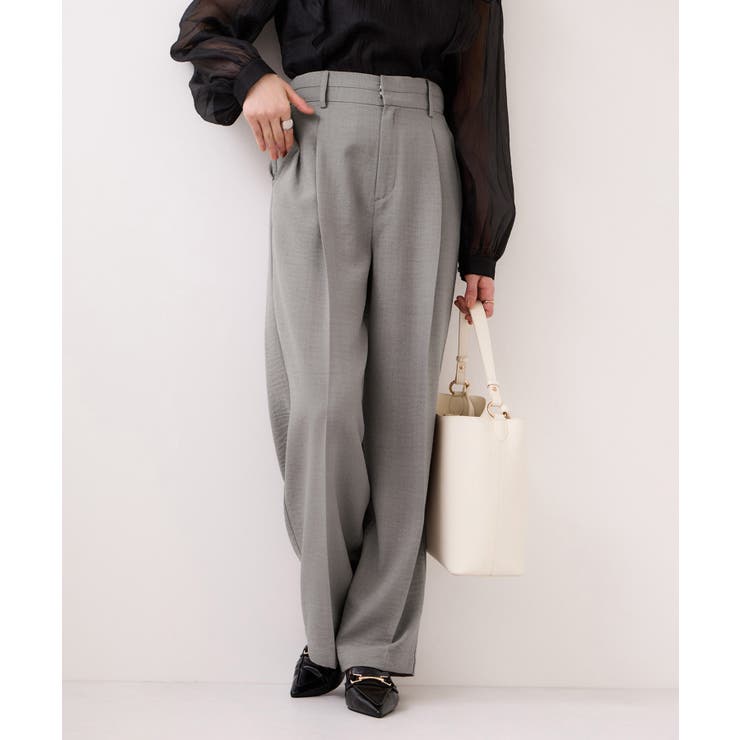 美easyリネンライクワイドパンツ/イージーケア・接触冷感・セットアップ対応 | VIS  | 詳細画像20 