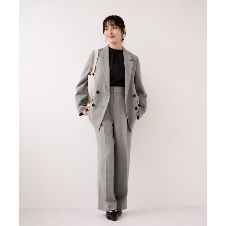 美easyリネンライクワイドパンツ/イージーケア・接触冷感・セットアップ対応 | VIS  | 詳細画像21 