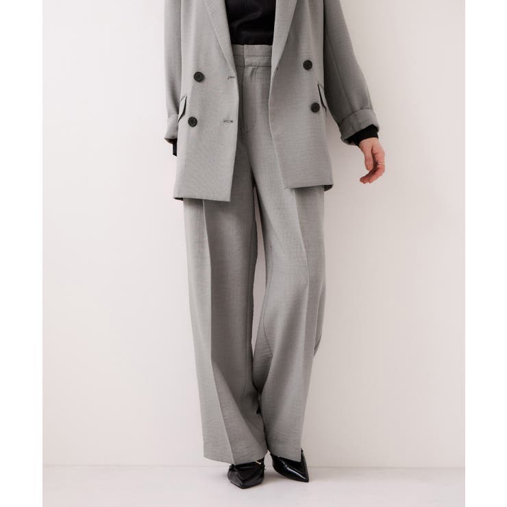 美easyリネンライクワイドパンツ/イージーケア・接触冷感・セットアップ対応 | VIS  | 詳細画像22 