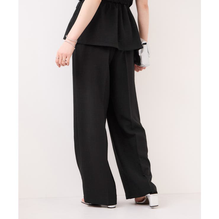 美easyリネンライクワイドパンツ/イージーケア・接触冷感・セットアップ対応 | VIS  | 詳細画像26 